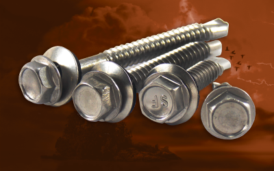 El tornillo con broca inoxidable para asbesto fibrocemento