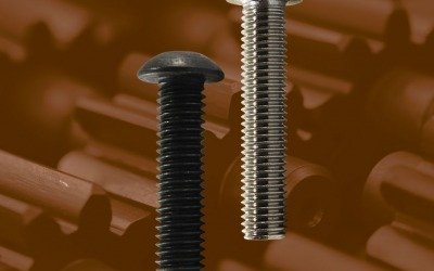 Tornillo allen botón inoxidable y pavonado