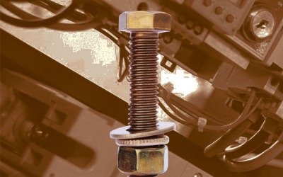 Tornillo hexagonal de bronce