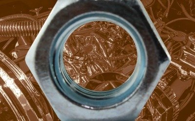 Tuerca liviana hexagonal