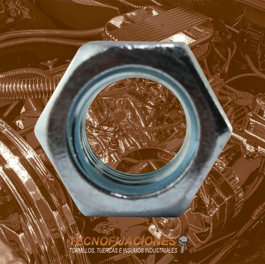 Tuerca liviana hexagonal