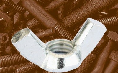 Tuerca mariposa o tuerca palomilla