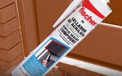 Silicón acrílico Fischer pintable
