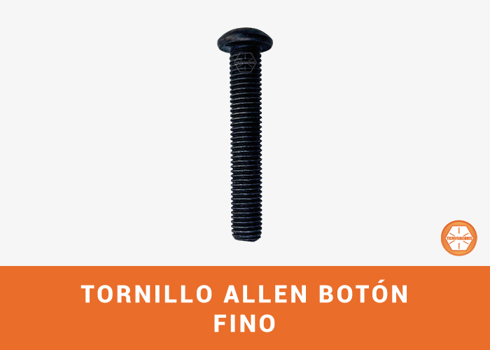Tornillo Allen Botón Fino-image