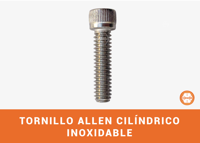 Tornillo Allen Cilíndrico Inoxidable-image