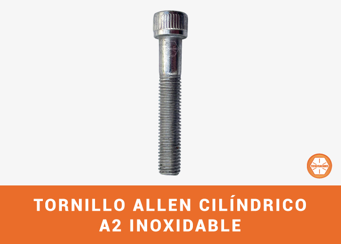 Tornillo Allen Cilíndrico A2 Inox