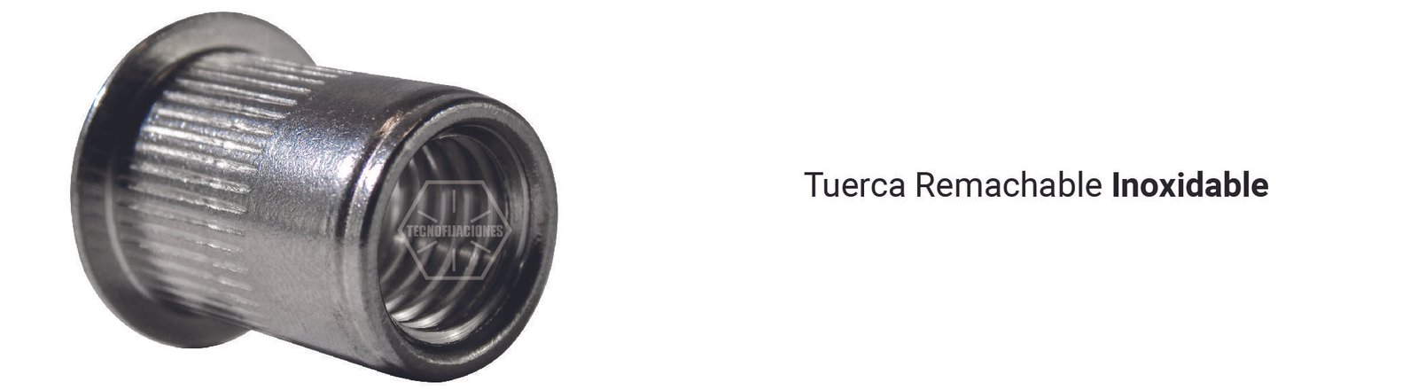 Tuerca Remachable Inoxidable