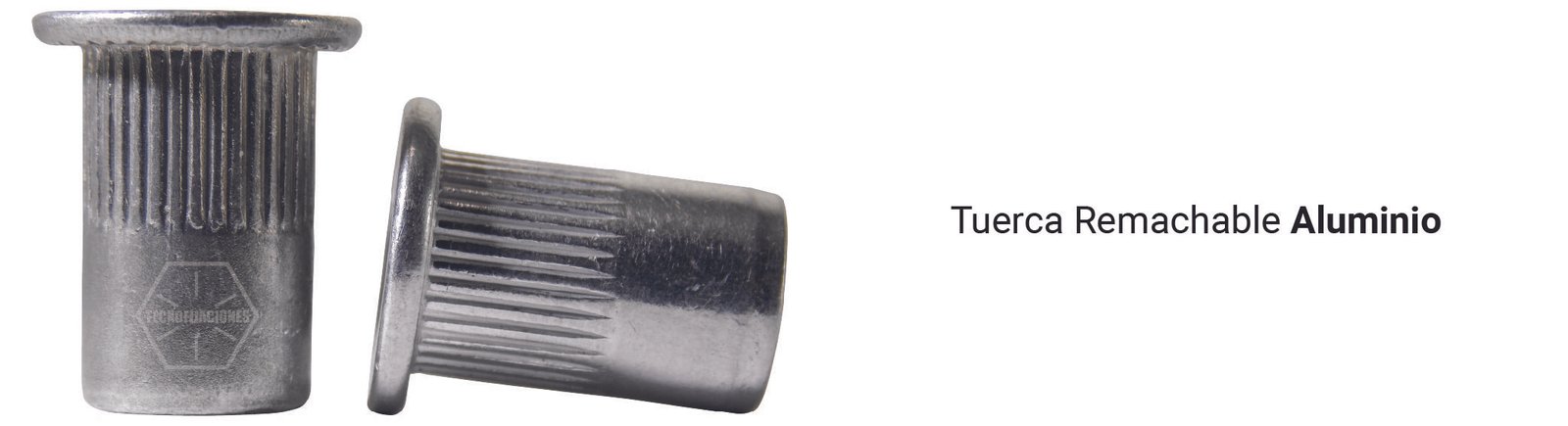 Tuerca remachable aluminio