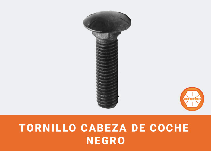Tornillo Cabeza de Coche Negro-image
