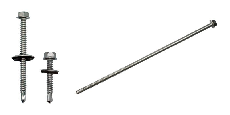 PIJA O TORNILLO HEXAGONAL PUNTA DE BROCA INOXIDABLE 410 (1) Tecnofijaciones