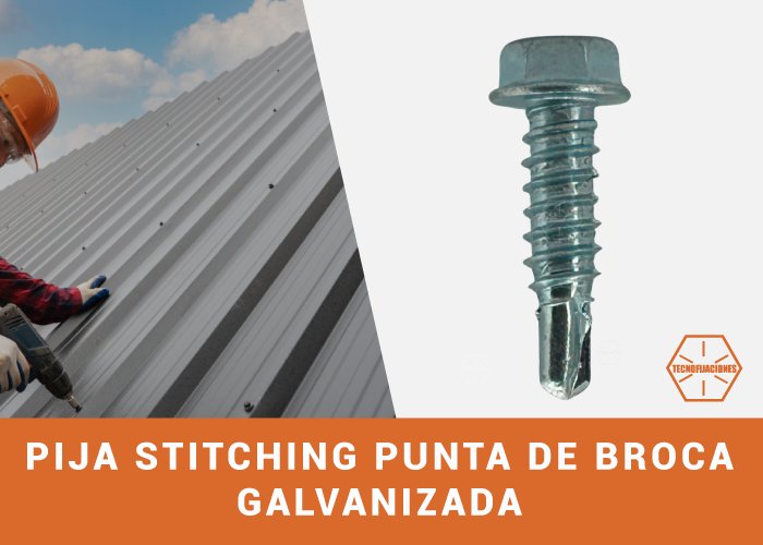 Tornillo Stitching punta de broca galvanizada-image