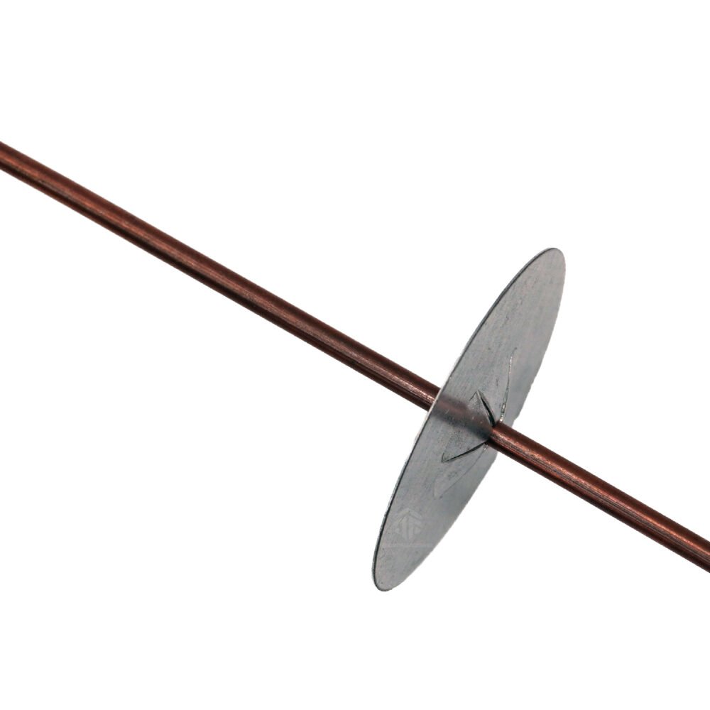 Arandela galvanizada no reversible