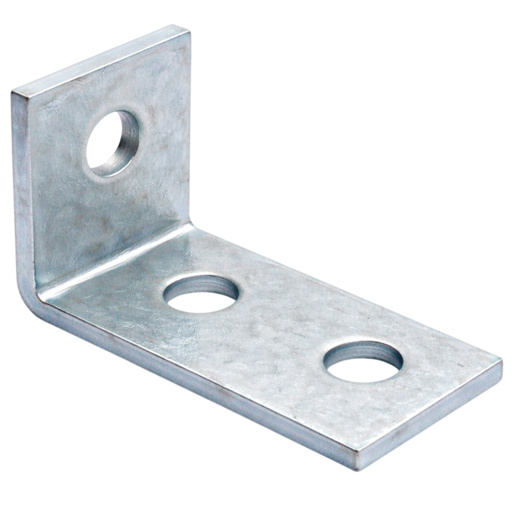 Herraje unicanal 3 perforaciones tipo C Proveedor de Unicanal y Soportería