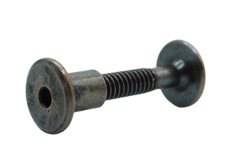 Tuerca litera acabado cobrizado Tuerca litera acabado cobrizado