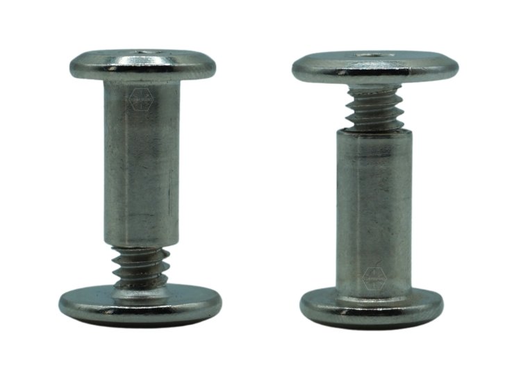 Tuerca litera acabado niquelado Tuerca litera acabado niquelado