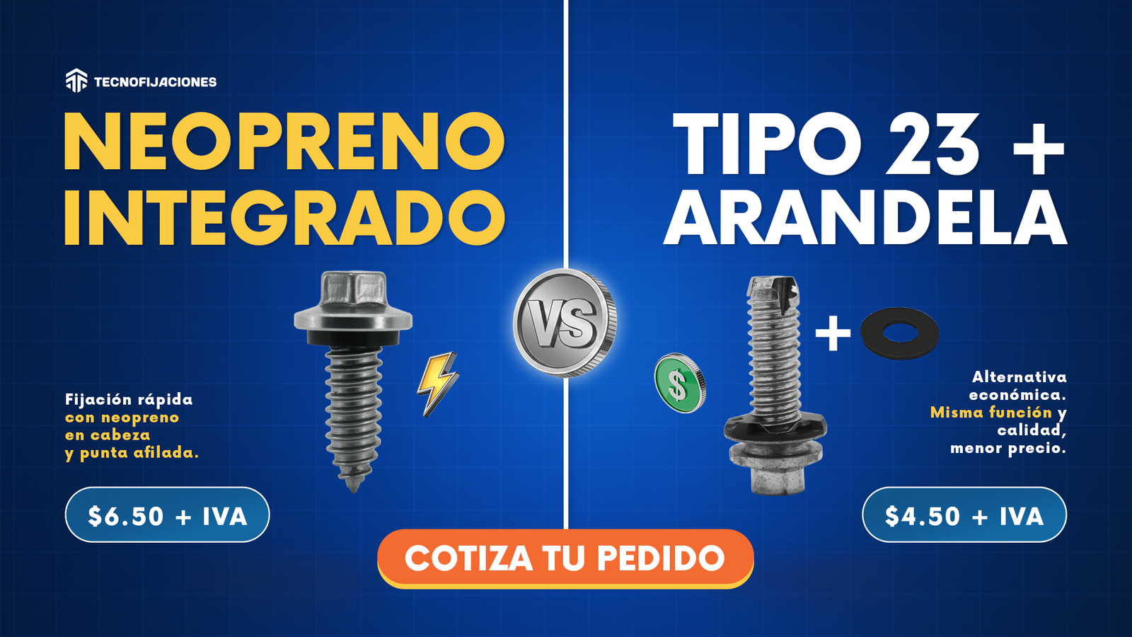 tornillos Promociones vigentes