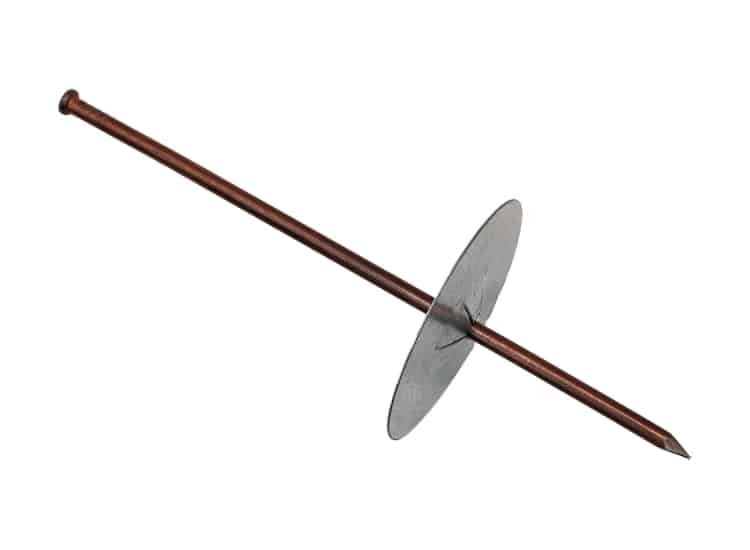 Arandela galvanizada no reversible Arandela galvanizada no reversible