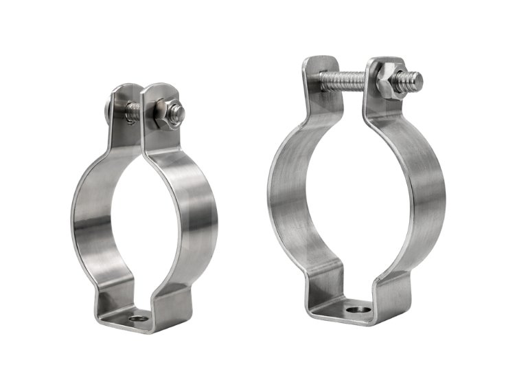 Abrazadera tipo clip inoxidable