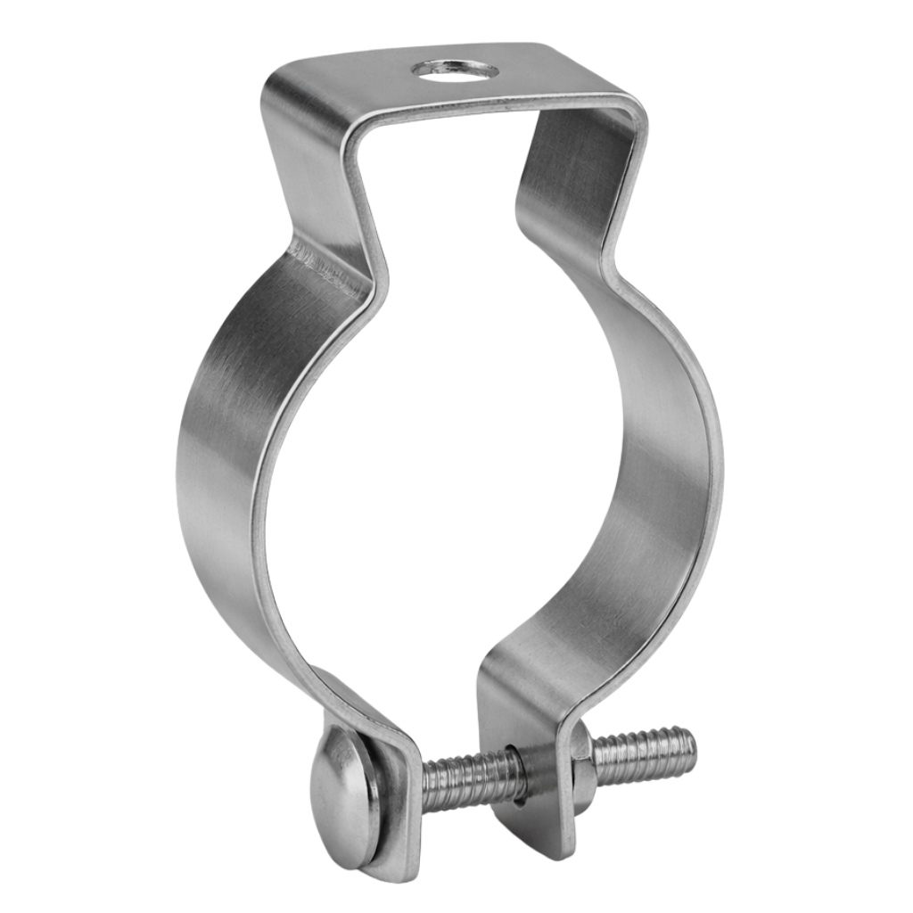 Soporte clip para tubo acero inoxidable 304 Soporte clip para tubo acero inoxidable 304